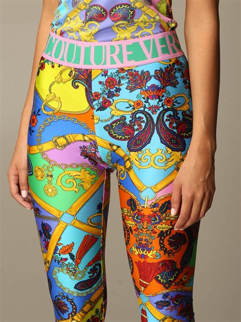 women's versace pants|pink versace corset with pant.